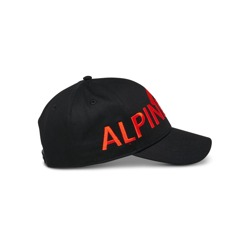 Aplinestars Committed cap zwart met rood