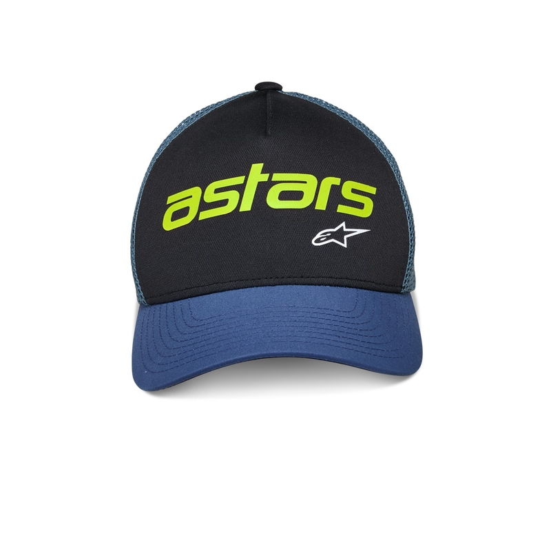 Alpinestars Vital Trucker cap zwart-blauw-groen
