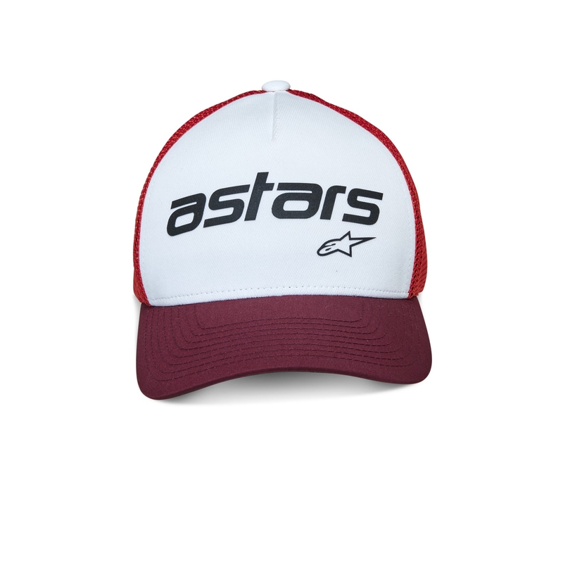 Alpinestars Vital Trucker pet wit-bruin-rood-oranje