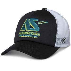 Alpinestars Ayess Trucker cap zwart/wit