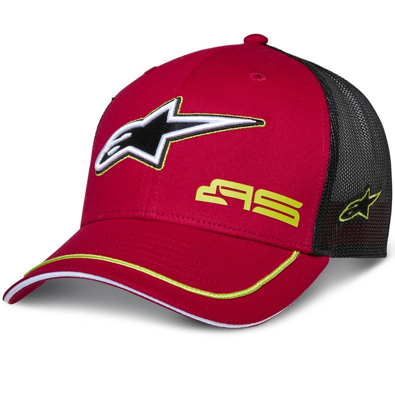 Alpinestars Exceed Trucker pet rood en zwart