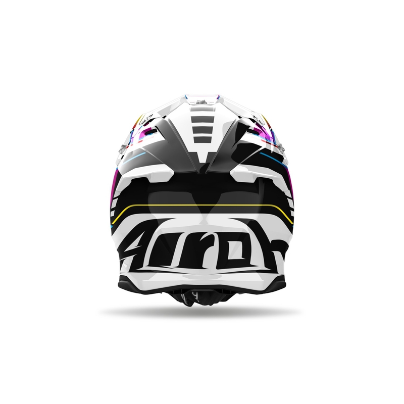 Motorcrosshelm Airoh Twist 3 Rainbow 2024 glanzend - kwaliteit II