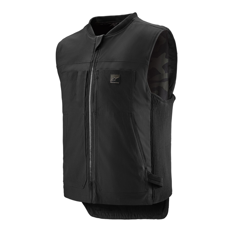 Alpinestars Tech-Air®3 V2 Canvas systeem airbag vest zwart