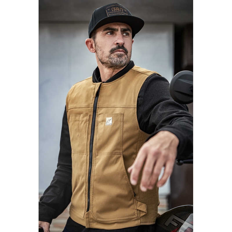 Alpinestars Tech-Air®3 V2 Canvas systeem airbag vest zwart