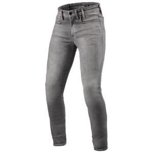 Revit Piston 3 Skinny Grijs Verlengde Motorfiets Jeans
