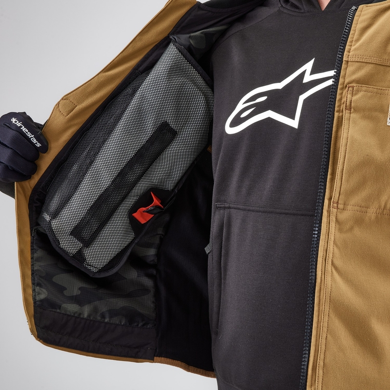 Alpinestars Tech-Air®3 V2 Canvas systeem beige