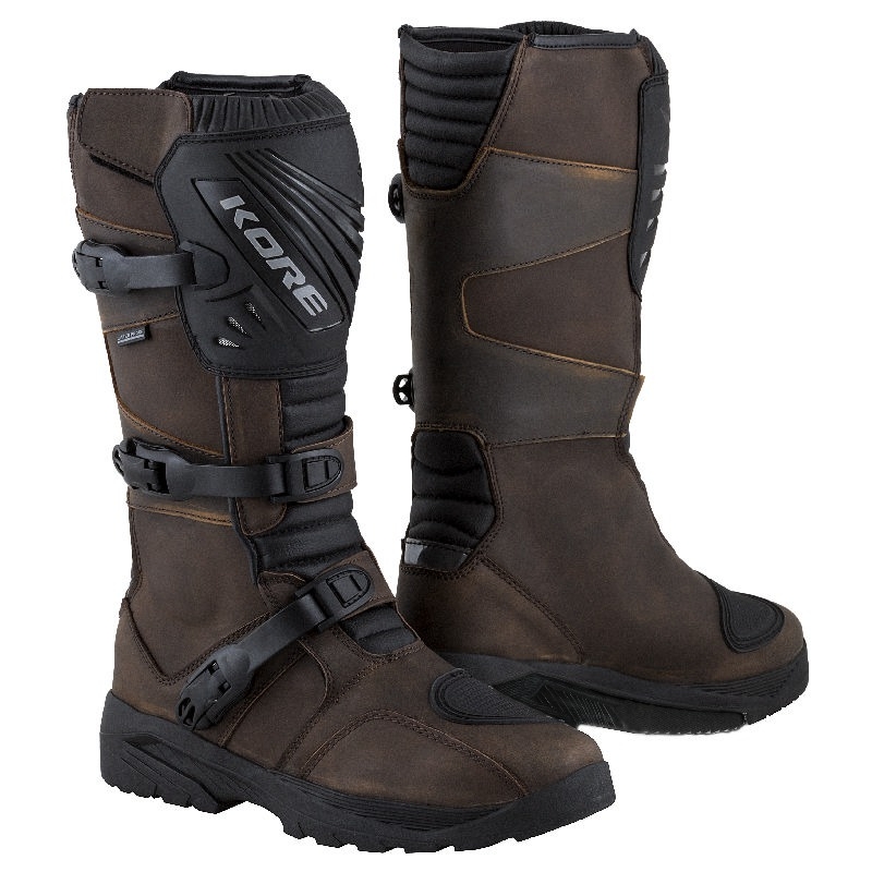 Motorlaarzen Kore Adventure Long 3.0 bruin - Grade II