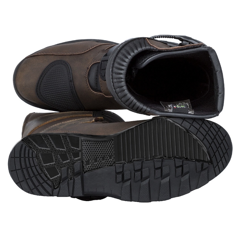 Motorlaarzen Kore Adventure Long 3.0 bruin - Grade II