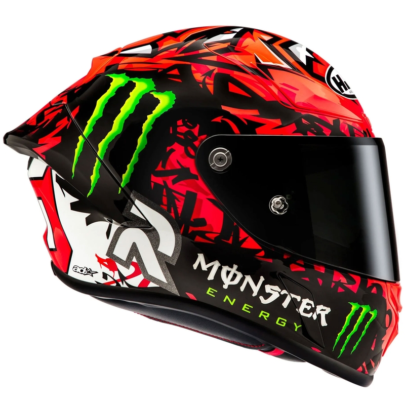 Integraalhelm HJC RPHA 1 Quartararo Replica II MC1 rood-zwart-wit-groen