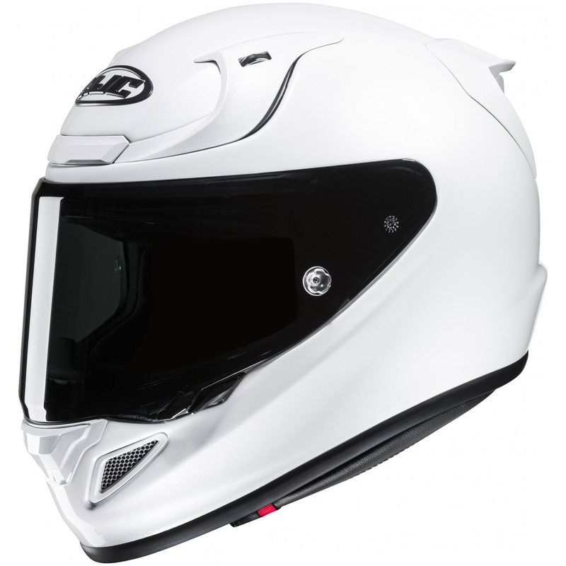 HJC RPHA 12 Solid parelmoer witte integraal motorhelm