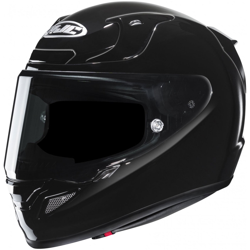 HJC RPHA 12 Solid Gloss Black integraal motorhelm