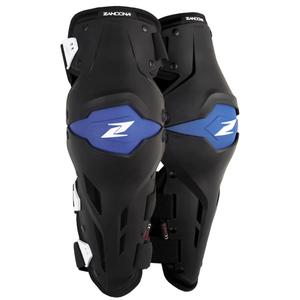 Kniebeschermers voor motorfiets Zandona X-Treme kniebeschermer zwart-blauw