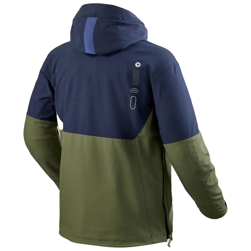 Revit Smock Photon Motorjack Donkerblauw-Groen