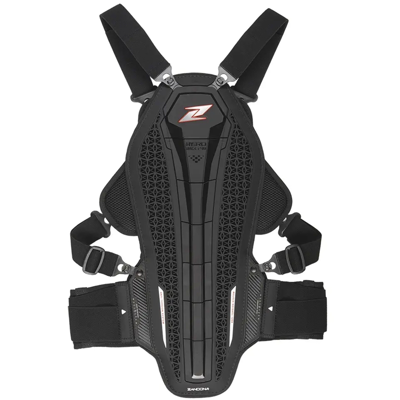 Rug- en borstbeschermer Zandona Hybrid Armour X7 zwart 168 - 177 cm