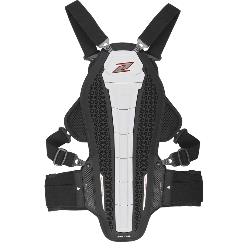 Rug- en borstbeschermer Zandona Hybrid Armour X7 wit 168 - 177 cm