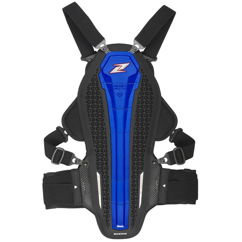 Rug- en borstbeschermer Zandona Hybrid Armour X6 blauw 158 - 167 cm