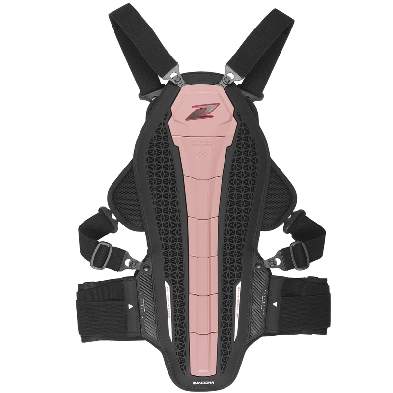 Rug- en borstbeschermer Zandona Hybrid Armour X6 roze 158 - 167 cm