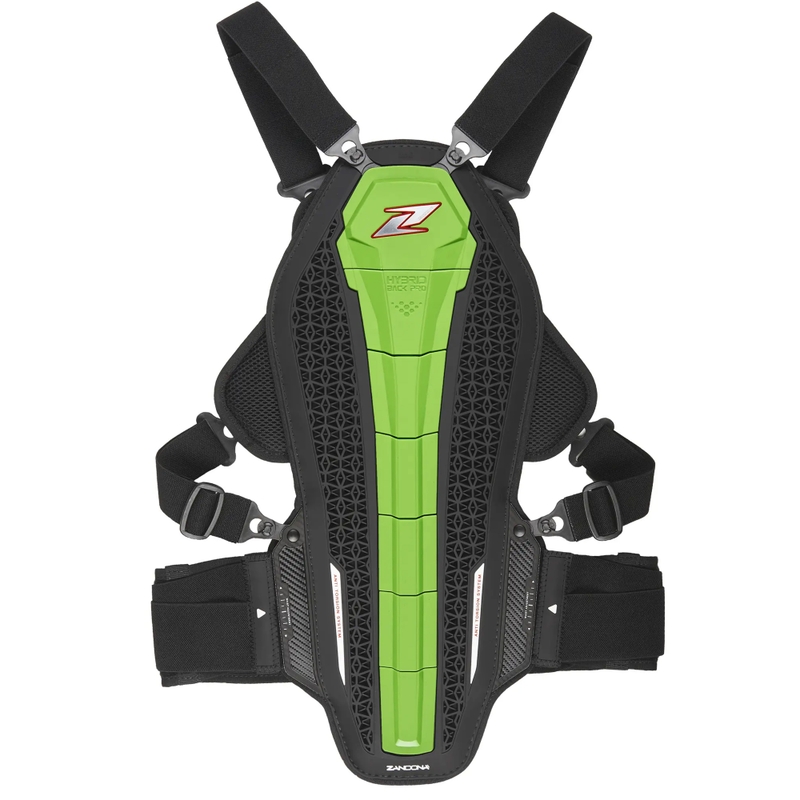 Rug- en borstbeschermer Zandona Hybrid Armour X7 groen 168 - 177 cm