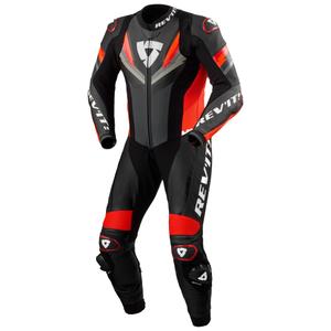 Revit Quantum 3 antraciet-fluorode leren motoroverall