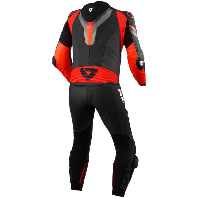 Revit Quantum 3 antraciet-fluorode leren motoroverall