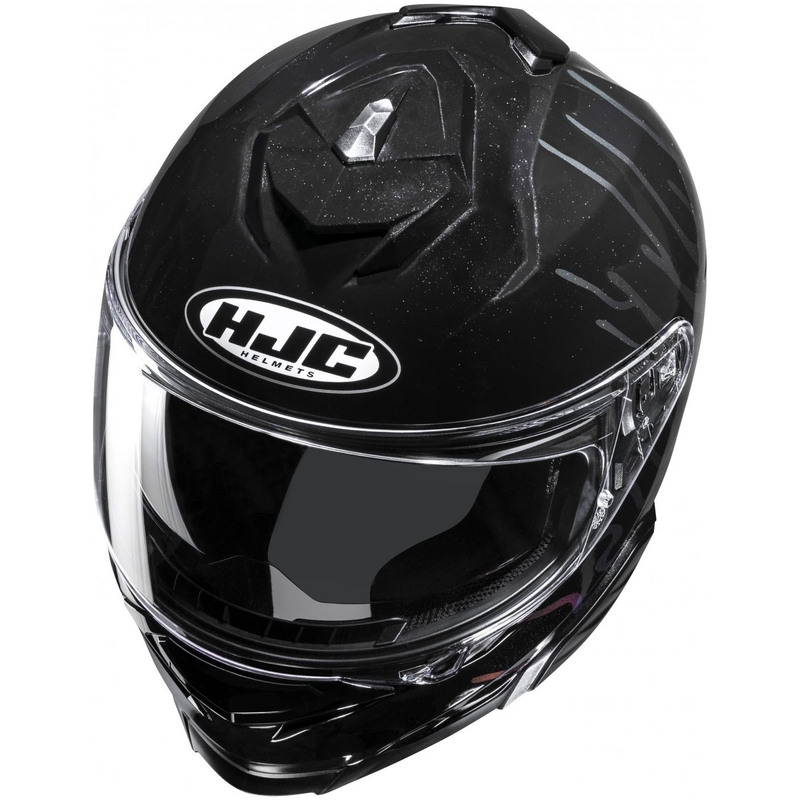 HJC i71 Celos MC5 integraal motorhelm zwart-paars-zilver