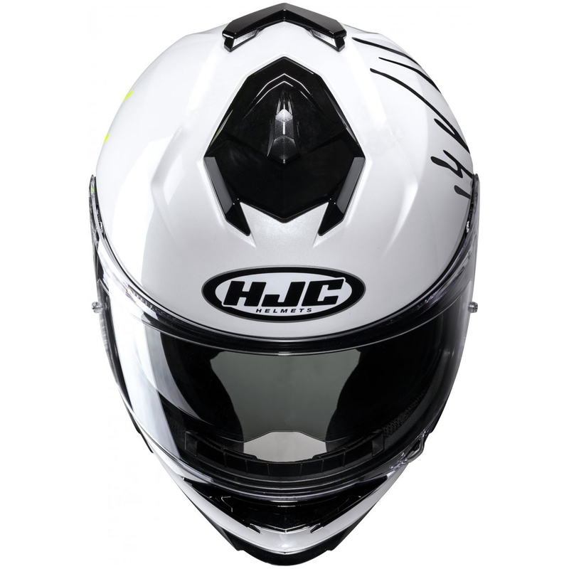 Integraalhelm HJC i71 Celos MC3H wit-zwart-geel