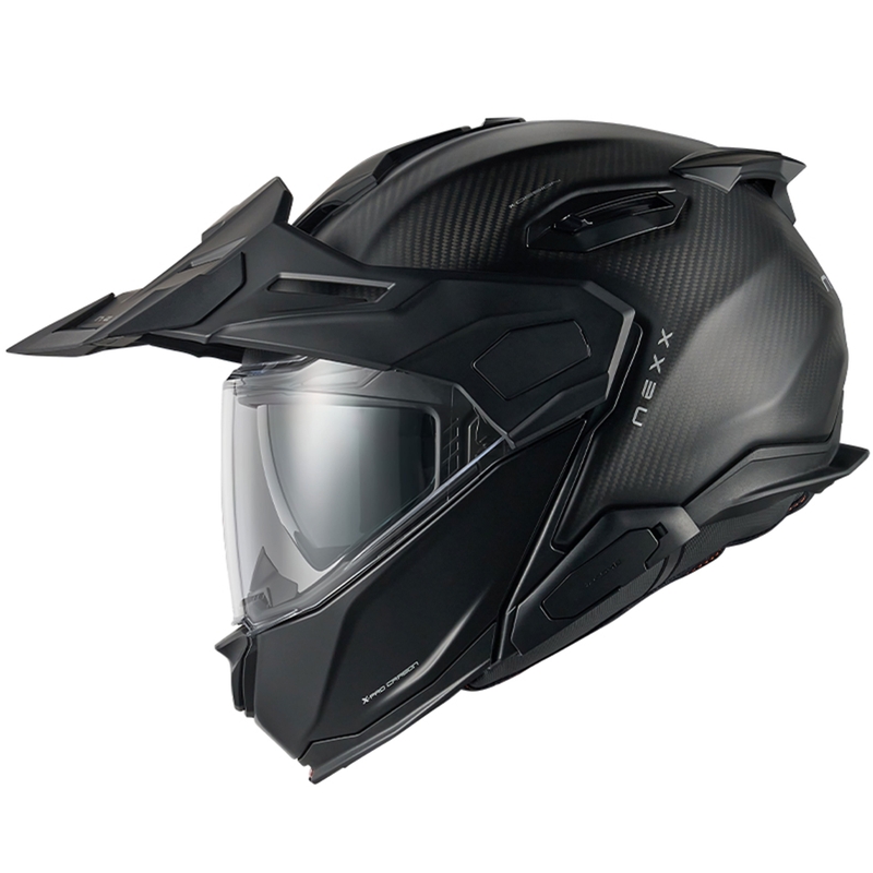 Opklapbare motorhelm Nexx X.Lifecountry Zero PRO matzwart uitverkoop