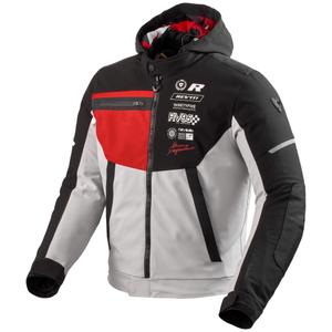 Motorjas Revit Haste H2O zwart-rood