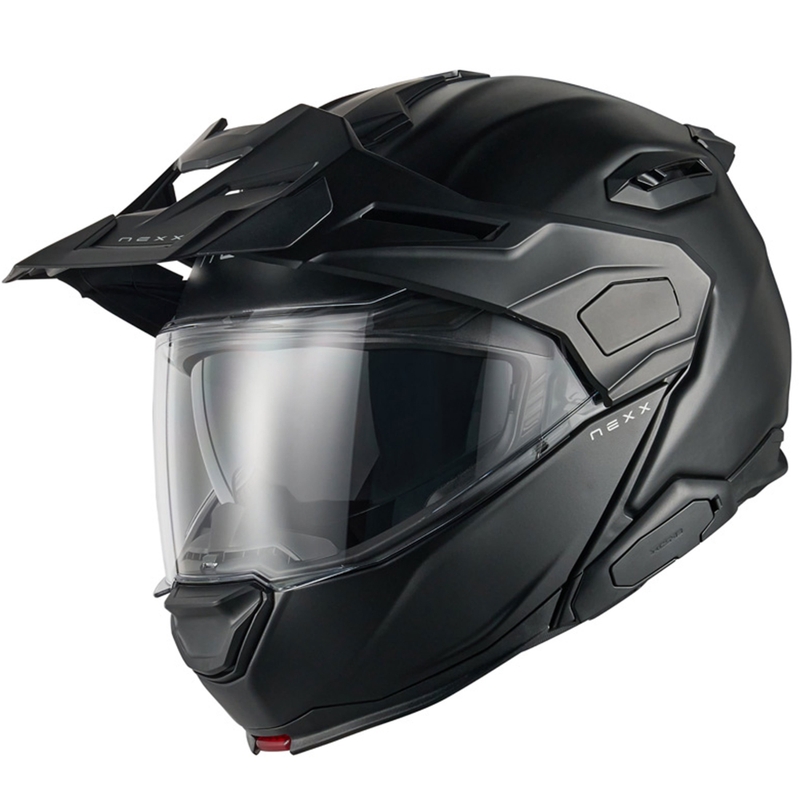 Opklapbare motorhelm Nexx X.Lifecountry Plain matzwart