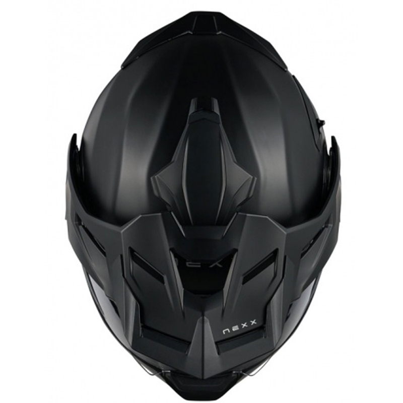 Opklapbare motorhelm Nexx X.Lifecountry Plain matzwart