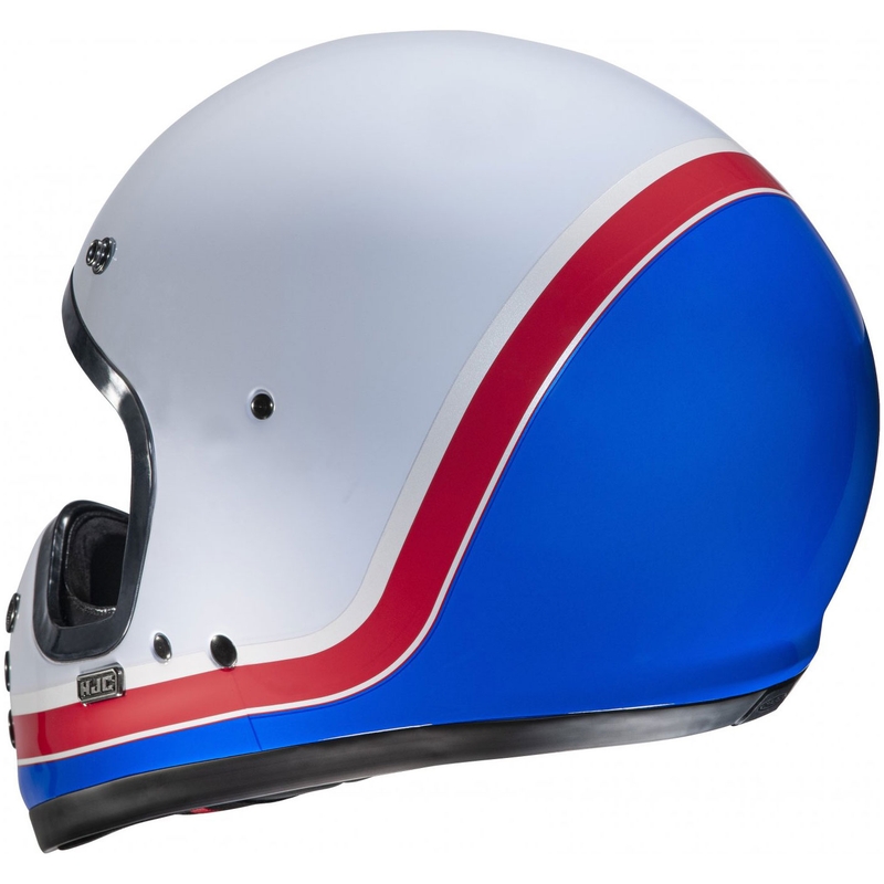 Integraal motorhelm HJC V60 Scoby MC21 wit-rood-blauw