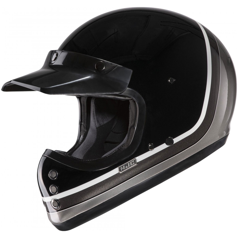 Integraal motorhelm HJC V60 Scoby MC5 zwart-wit-grijs