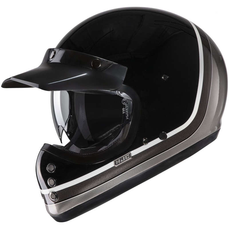 Integraal motorhelm HJC V60 Scoby MC5 zwart-wit-grijs
