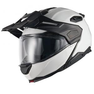 Nexx X.Lifecountry Plain witte flip-up motorhelm