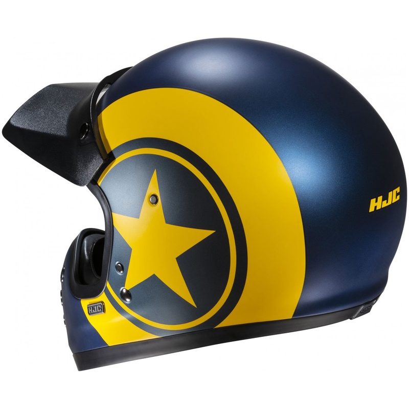 Integraal motorhelm HJC V60 Nyx MC3SF blauw-geel