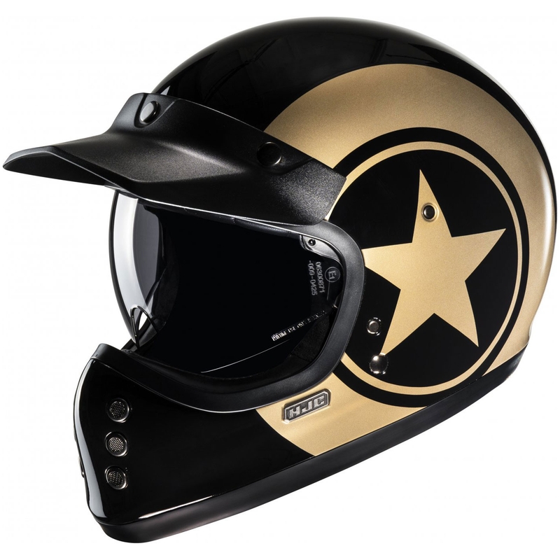 Integraal motorhelm HJC V60 Nyx MC9 zwart-goud