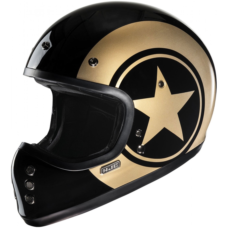 Integraal motorhelm HJC V60 Nyx MC9 zwart-goud