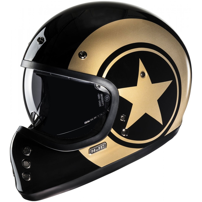 Integraal motorhelm HJC V60 Nyx MC9 zwart-goud
