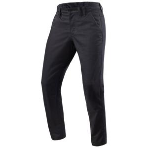 Revit Chino Dean 2 Taps toelopende motorbroek Zwart