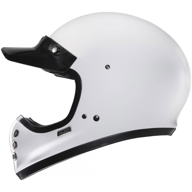 HJC V60 Solid integraal motorhelm wit