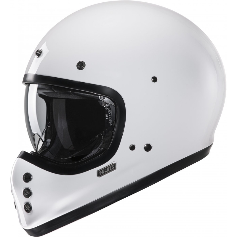 HJC V60 Solid integraal motorhelm wit