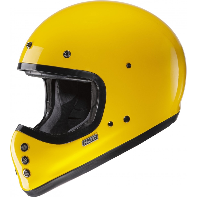 Integraal motorhelm HJC V60 Solid diepgeel