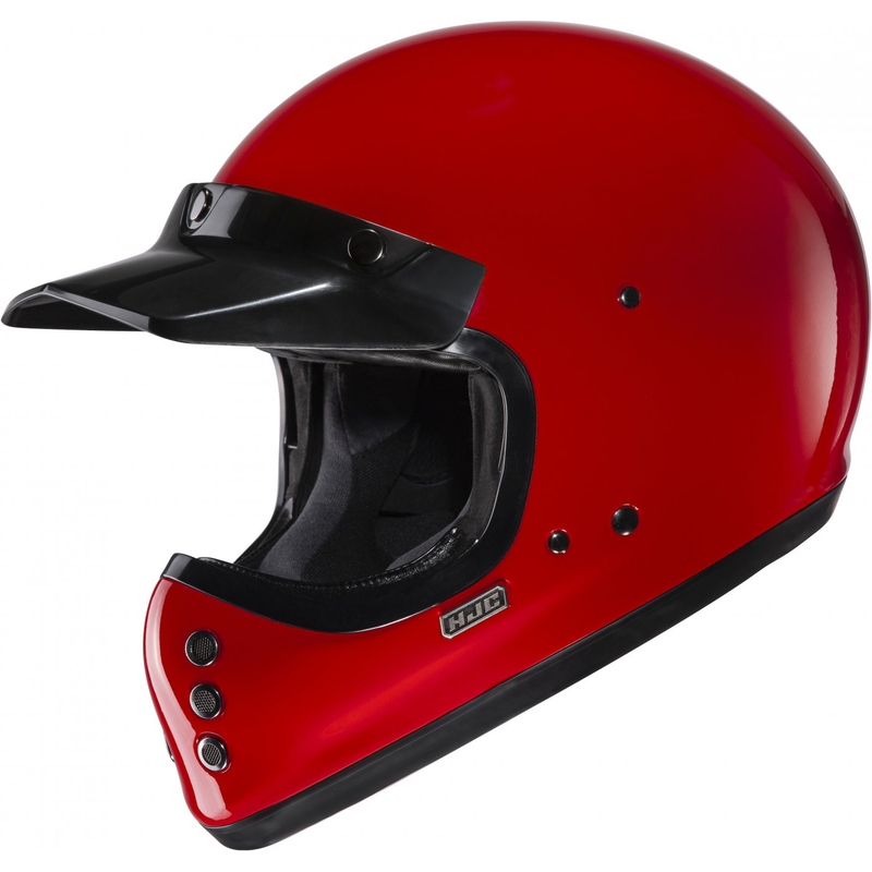 Integraal motorhelm HJC V60 Solid diep rood