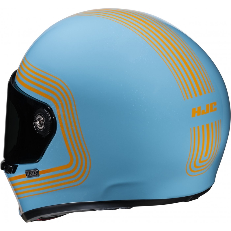 Integraalhelm HJC V10 Foni MC27 turquoise-oranje