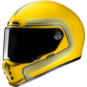 Integraal motorhelm HJC V10 Foni MC3 geel-blauw
