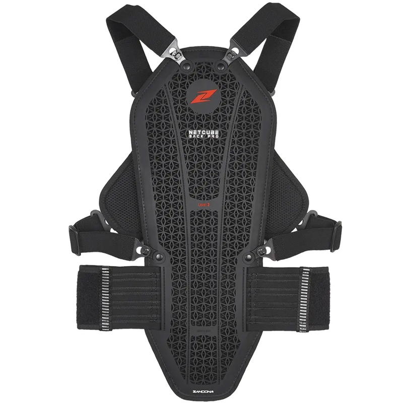 Rug- en borstbeschermer voor kinderen Zandona Netcube Armour X8 zwart 136 - 150 cm