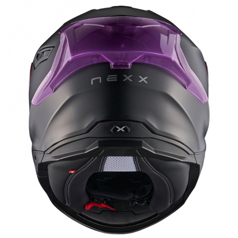 Integraalhelm NEXX Y.100R Subsonic mat zwart-roze uitverkoop