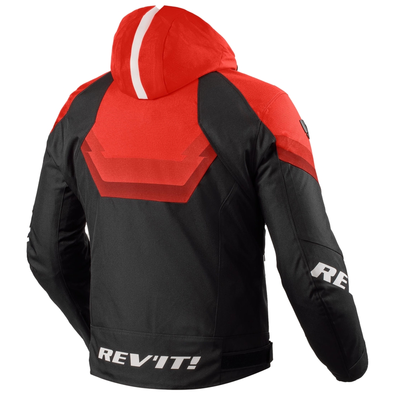 Motorjas Revit Quantum 3 H2O zwart-rood