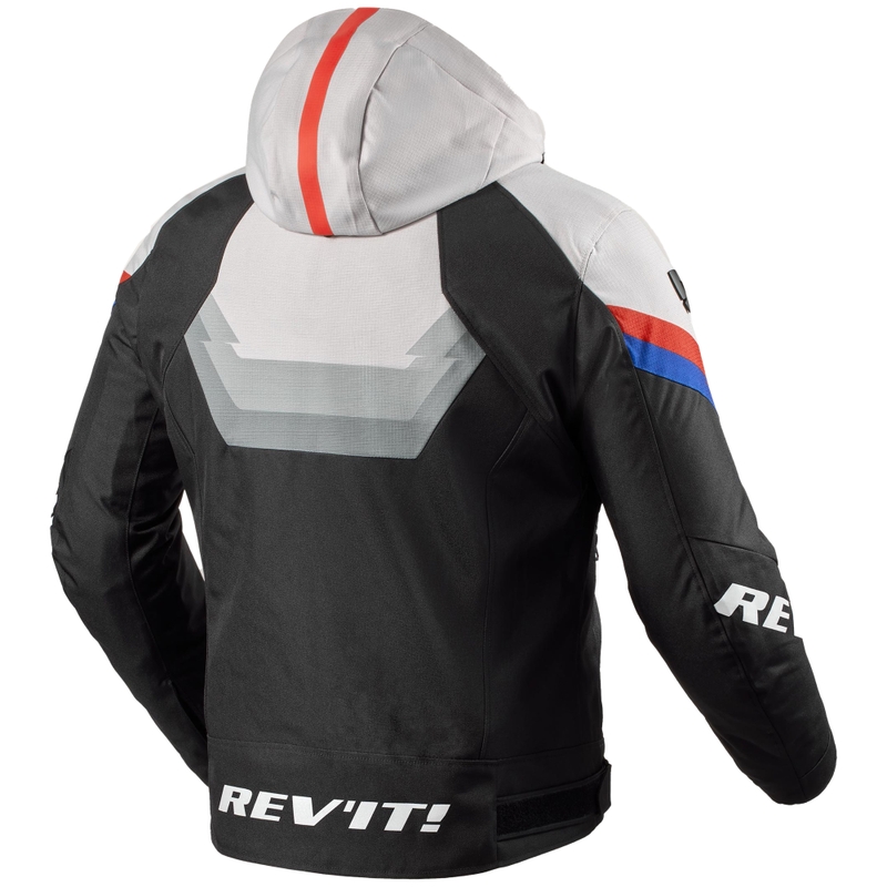 Revit Quantum 3 H2O zwart en lichtgrijs motorjack