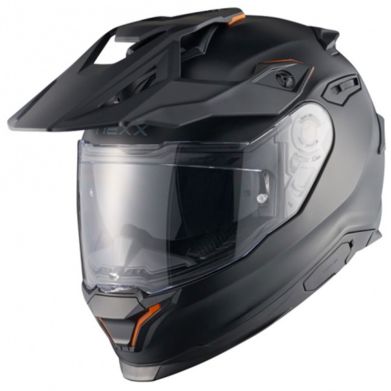 Enduro motorhelm NEXX Y.TRAVL effen matzwart